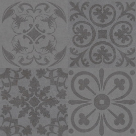 Плитка V55907431 Deco Frame Dark 59,6x59,6