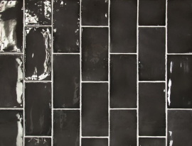 Плитка Equipe Manacor 26906 Black 7.5x15