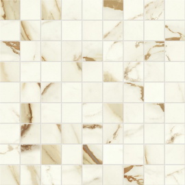 Мозаика Atlas Concorde Italy A416 Marvel Calacatta Imperiale Mosaico Matt 30x30