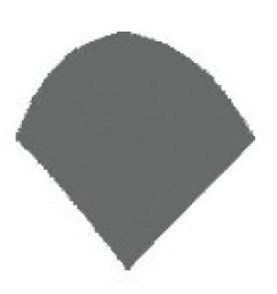 Плитка Italon 600090000577 Room Black Spigolo A.E. 1x1