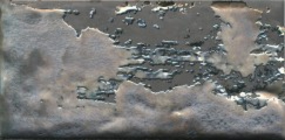 Плитка TG/C04/19067 Граффити металл серый темный 20*9.9