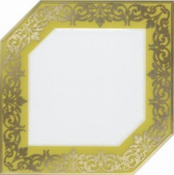 Плитка HGD/A250/18000 декор Клемансо оливковый 15*15