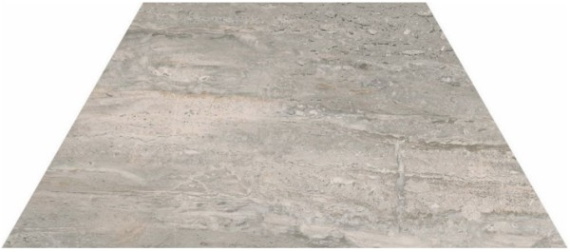 Керамогранит 0000893 SENSI Trapezio Arabesque Silver lux 60x30