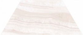 Керамогранит 0000896 SENSI Trapezio ONICE BEIGE lux 60x30