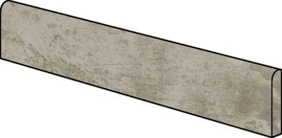 Керамогранит 610130000330 Heat Aluminum Battiscopa 7,2x60