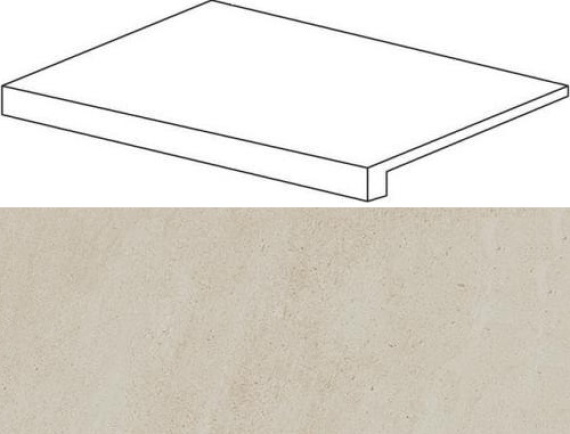 Ступени 620070001109 Ice Mist Scalino Frontale Lap 33x60