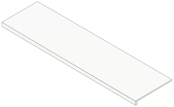 Ступени 620070002040 Epos Grey Scalino Frontale 33x160