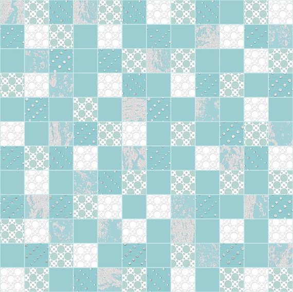 Мозаика AltaCera DW7MSC16 Mosaic Aquamarine 30.5x30.5