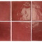Плитка Equipe 24457 ARTISAN BURGUNDY 13,2X13,2