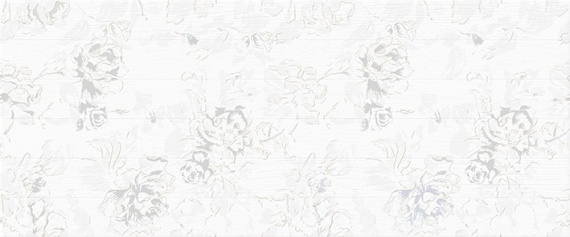 Плитка Декор Bianca white 01 25х60