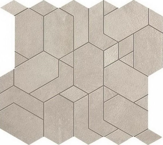 Мозаика Atlas Concorde Italy AN63 Boost White Mosaico Shapes 31x33,5