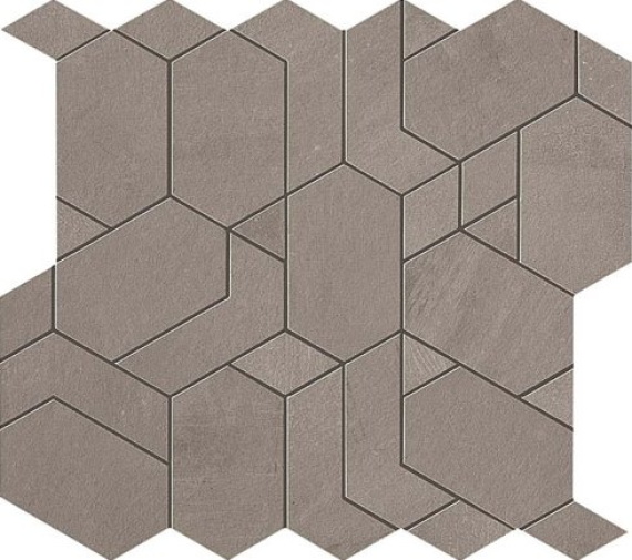 Мозаика Atlas Concorde Italy AN65 Boost Grey Mosaico Shapes 31x33,5