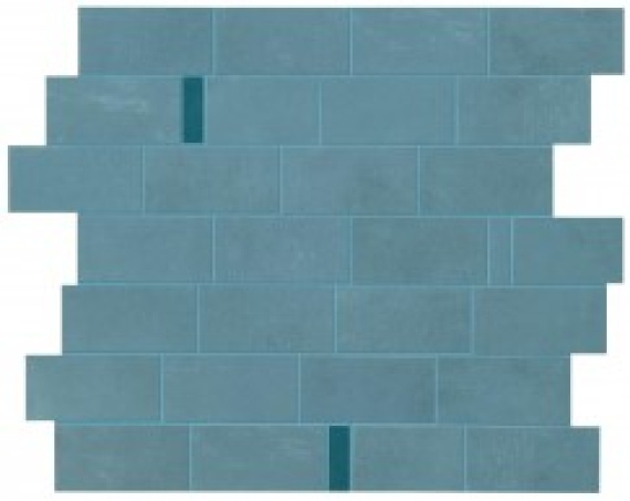 Мозаика Atlas Concorde Italy 9BMU Boost Pro Powder Blue Minibrick Pro Ocean 29,7x33,3