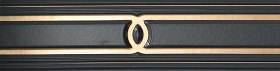 Плитка Atlas Concorde Italy LVGB Marvel Gold Black 7.8x30.5