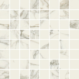 Мозаика Italon 610110000631 Charme Deluxe Арабескато Уайт Мозаика Люкс Рет 29.2x29.2