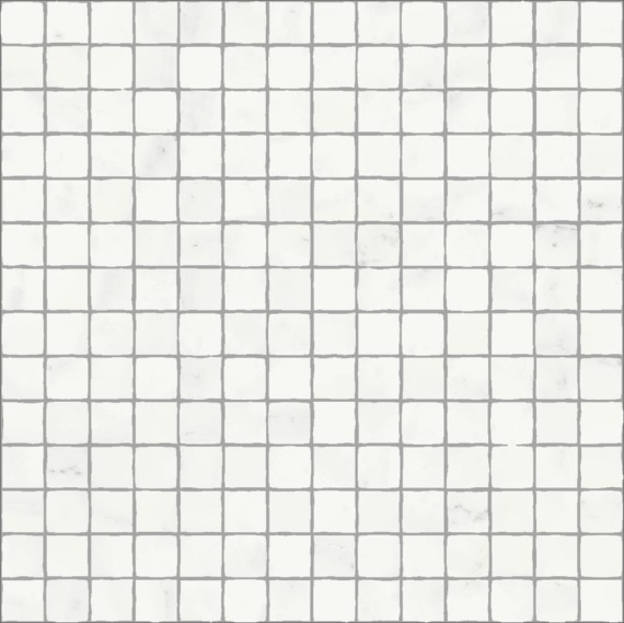 Мозаика Italon 620110000119 Charme Deluxe Бьянко Микеланжело Мозаика Сплит Пат 30x30