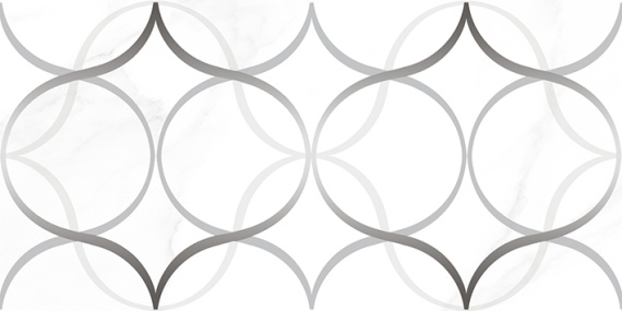 Плитка Декор Laparet Crystal Resonanse белый 30х60