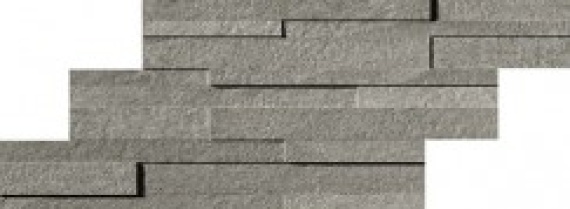Керамогранит Atlas Concorde Italy AN7M Klif Grey Brick 3D 28x55
