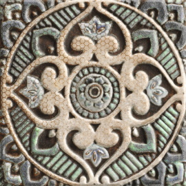 Mandala Centro Matt  20x20