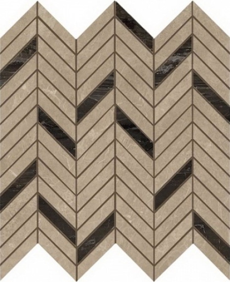 Мозаика Atlas Concorde Italy AEPO Marvel Elegant Sable Mosaico Twill Lappato 30x31