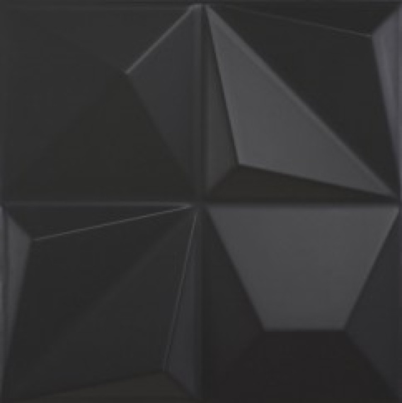 Плитка 187347 MULTISHAPES BLACK 25x25