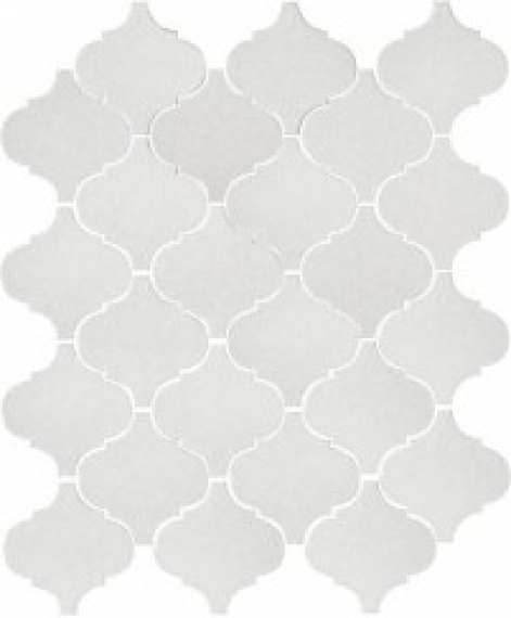 Плитка 65000 Арабески глянцевый белый 26x30