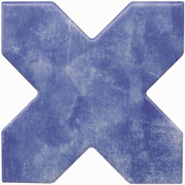 Керамогранит Becolors Cross Electric Blue 13.25х13.25