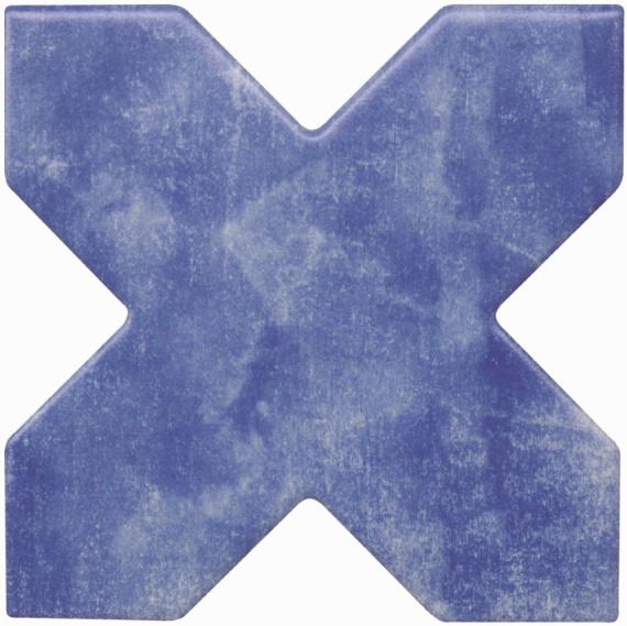 Керамогранит Becolors Cross Electric Blue 13.25х13.25