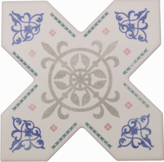 Керамогранит Becolors Cross Dec. Arabesque 13.25х13.25