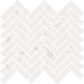 Мозаика 1SR09752 Sensi Mos Chevron Statuario 30x30