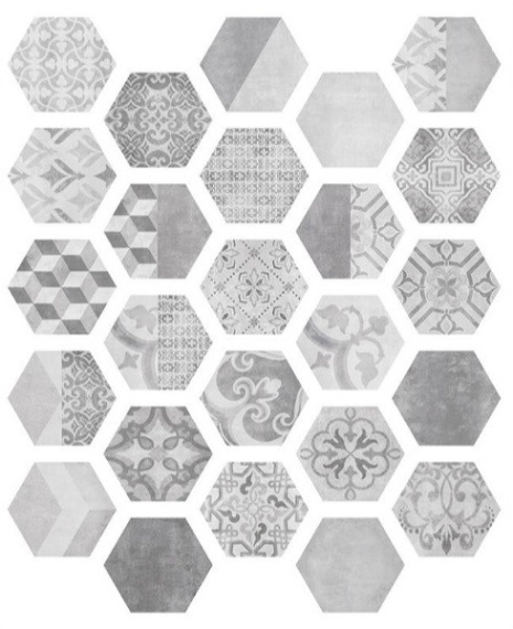 Керамогранит Nuuk Hexa 23,2x26,7