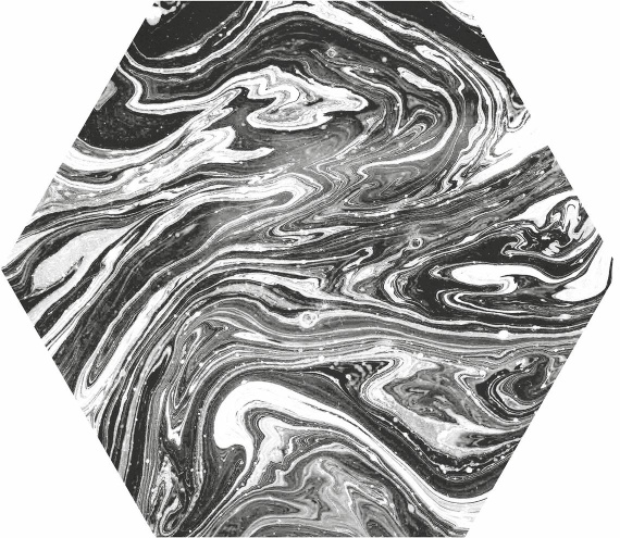 Керамогранит Ebru Shiny Hexa 23.2x26.7