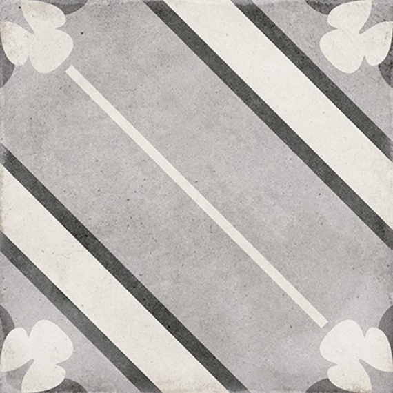 Керамогранит Equipe 24415 ART NOUVEAU INSPIRE GREY 20*20
