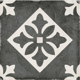 Керамогранит Equipe 24416 ART NOUVEAU PADUA BLACK 20*20
