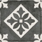 Керамогранит Equipe 24416 ART NOUVEAU PADUA BLACK 20*20