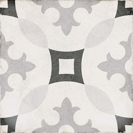 Керамогранит Equipe 24417 ART NOUVEAU KARLSPLATZ GREY 20*20