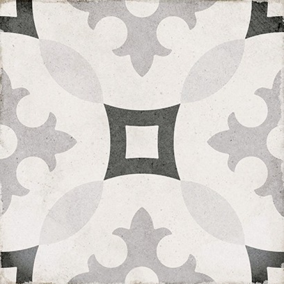 Керамогранит Equipe 24417 ART NOUVEAU KARLSPLATZ GREY 20*20