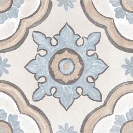 Керамогранит ADOBE Basma Decor Ivory Mate 20x20