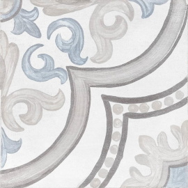 Керамогранит ADOBE Daiza Decor White Mate 20x20