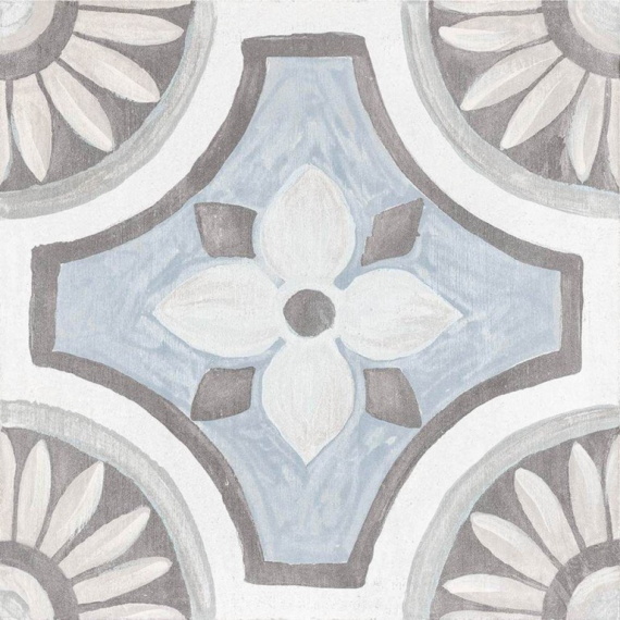 Керамогранит ADOBE Monza Decor White Mate 20x20