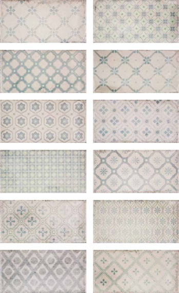 Плитка 21045 VITA Natura Decor Mix 10X20
