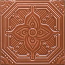 Плитка SSA005 Салинас оранжевый 15x15