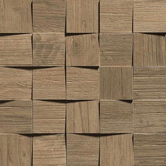 Керамогранит Atlas Concorde Italy AMV8 Axi Brown Chestnut Mosaico 3D 35x35