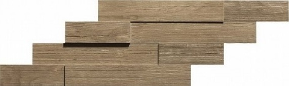 Керамогранит Atlas Concorde Italy AMWE Axi Brown Chestnut Brick 3D 20*44