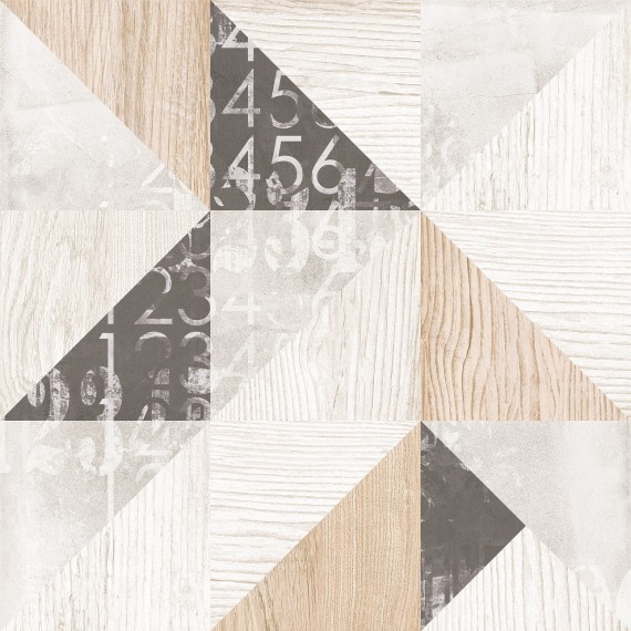 Керамогранит Lasselsberger 6046-0391 (6246-0049) Шервуд многоцветный геометрия 45x45