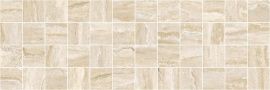 Мозаика Laparet MM11189 Декор Glossy мозаичный бежевый 20х60