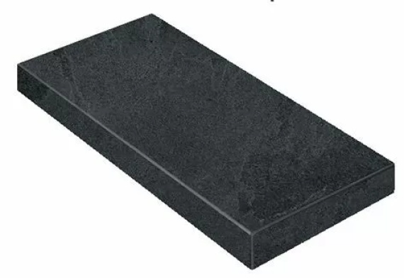 Ступени Italon 620070001485 Ступень Materia Титанио угловая правая 33х160