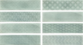 Плитка Decor Opal Turquoise 7.5x30