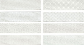 Плитка Decor Opal White 7.5x30