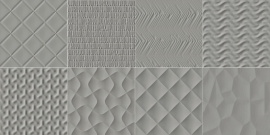 Керамогранит Italon 600010001993 Genesis Play Grey 15x15